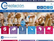 Tablet Screenshot of consolacion.org